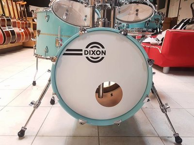 【金聲樂器】DIXON Artisan 爵士鼓 四件鼓組 Tiffany 藍色
