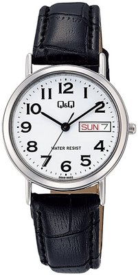 日本正版 CITIZEN 星辰 Q&Q A203-304 腕錶 女錶 女用 手錶 皮革錶帶 日本代購