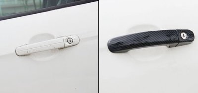 福特 FORD 2013-2018年 KUGA 拉手 手把 外拉手 把手 保護蓋 碳纖維紋