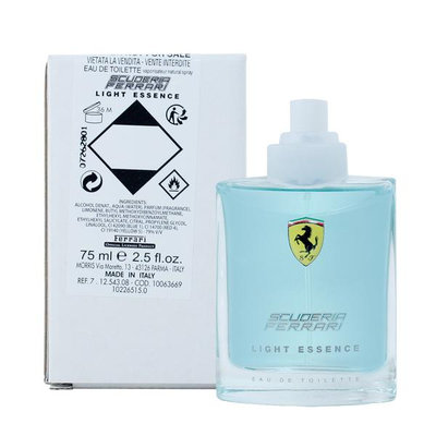 【Ferrari 法拉利】 氫元素 男性淡香水 75ml (TESTER-環保盒無蓋)