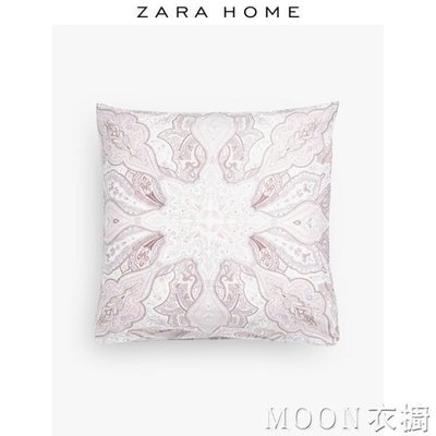 下殺 Zara Home 彩色佩斯利印花美式花紋枕套雙人用長枕