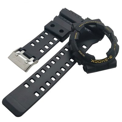 Yifilm 手錶配件樹脂錶帶錶殼適用於卡西歐 G-SHOCK G-SHOCK GA110 100 橡膠錶帶
