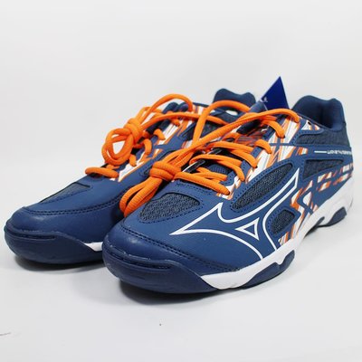 (DX) MIZUNO 美津濃 男鞋WAVE THUNDERSTORM 排球鞋 訓練鞋 V1GA222121藍色