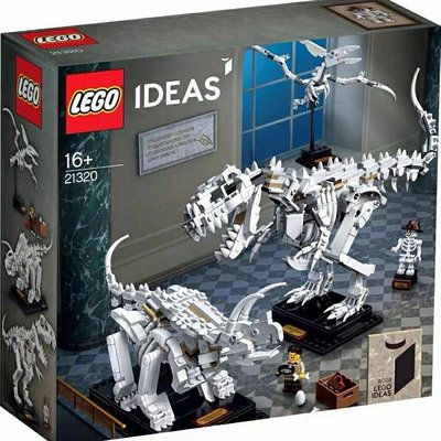 新店促銷 【正品保證】LEGO樂高21320恐龍化石ideas系列積木拼搭玩具禮物可開發票