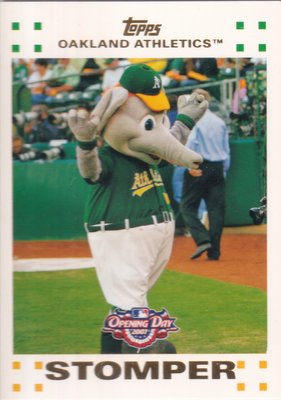 2007 Topps Opening Day 吉祥物 #203 Stomper