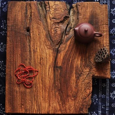 【熱賣精選】古董百年風化木隨形老榆木板茶臺背景板拍照道具拍照木板