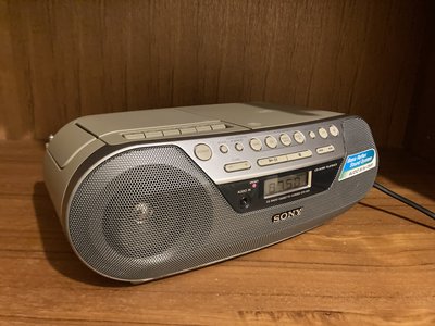 sony 手提音響 CD/MP3  TAPE AM/FM廣播 收音機（ CFD-S05CP ）