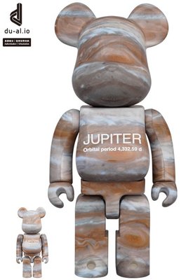Image.台中逢甲店 BE@RBRICK BEARBRICK 400%100% JUPITER 木星