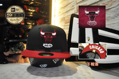 New Era x NBA Chicago Bulls Windy City 59Fifty芝加哥公牛噴氣牛下帽刺繡全封