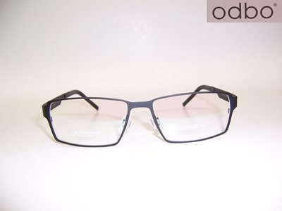 光寶眼鏡城(台南)odbo 專利無螺絲彈簧腳,鈦IP眼鏡*彈性鈦完全無負擔 ,新款1768 C1造型方款