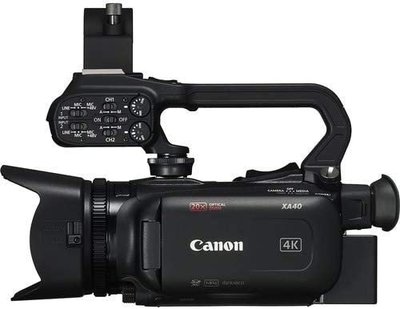Canon XA40  輕巧型專業級4K錄影機･ 攝影機  【台灣佳能公司貨】XA 40