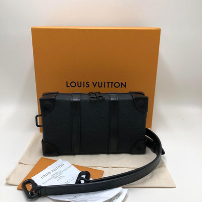 LV盒子包芯片款 98新 A級 Louis Vuitton/路易威登/lv 路易·威登 盒子/塵袋/盒子 塵袋 現代 22.5*13*5 黑 牛皮 有小票、包裝