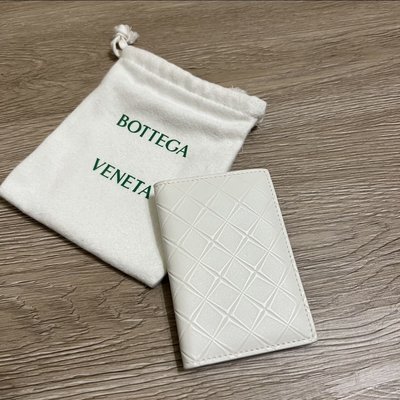 瑞奇二手精品 Bottega veneta 白色 全新 卡夾