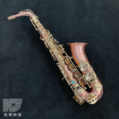 【凱傑樂器】KJ Vi Ning A-920 92紅銅合金 Alto Sax 中音薩克斯風 巨萬袋鼠皮皮墊