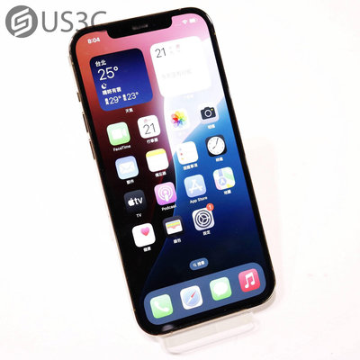 【US3C-青海店】【一元起標】公司貨 Apple iPhone 12 Pro Max 128G 金色 6.7吋 支援快速充電 臉部辨識功能 二手手機