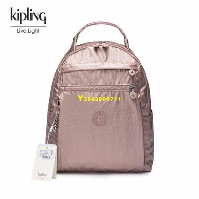 特賣- Kipling雙肩背包學生書包旅行背包尼龍防水布料猴子猩猩凱浦林包