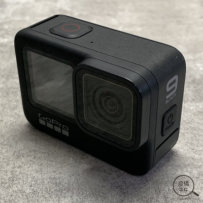 『澄橘』GoPro Hero 9 Black 防水 極限 運動 攝影機 4K 黑 二手 無盒裝《歡迎折抵》A67801