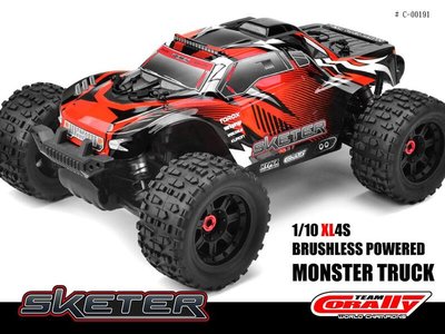 創億RC C-00191 1/10 XL4S SKETER 斯克特 Brushless Powered Monster