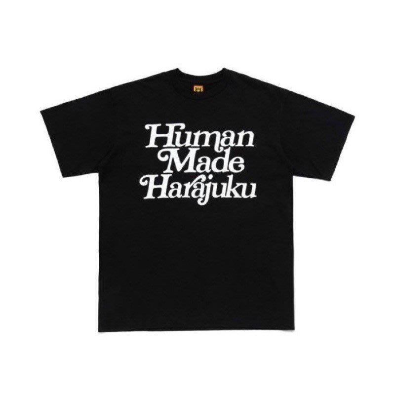 HUMAN MADE GDC 2 GIRLS DON'T CRY t-shirt原宿限定短袖T恤黑白Tee XL