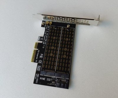 『冠丞』NVME SATA 轉 PCI-E 4X M2 轉接卡 轉接座 拓展卡 固態硬碟 GC-0079-2