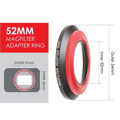 52mm UV 濾鏡 MagFilter CANON POWERSHOT S95 S100 G9X磁吸轉接環原廠鏡頭配件