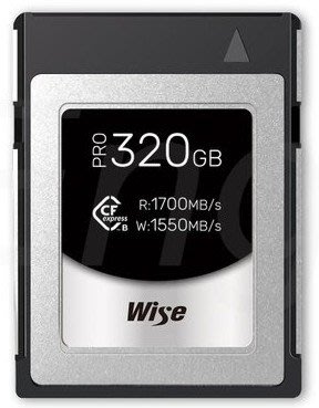 Wise CFexpress Type B PRO 320GB 記憶卡| CFX-B320P |  1700MB/s