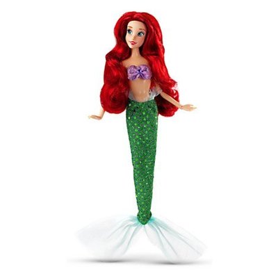 迪士尼美人魚"Little Mermaid" Ariel 芭比娃娃12"
