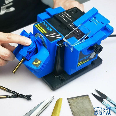110V微型電動磨鑽頭機 鑽頭研磨機 多功能砂輪磨機磨鑽機