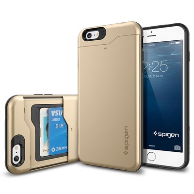 iPhone 6 Plus Slim Armor CS 超薄雙層吸震卡片收納保護殼