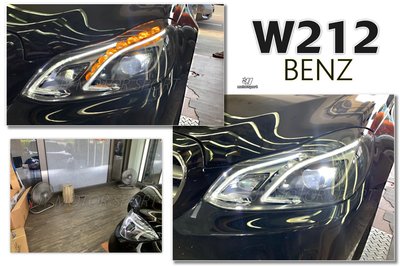 小傑車燈精品-實車 BENZ W212 14 15 2014 2015 小改款低階改頂級版 全LED 四魚眼 大燈