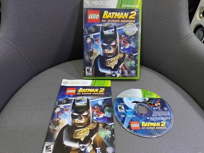 絕版經典遊戲 xbox360 LEGO樂高蝙蝠俠2 Batman 2 二手實體遊戲光碟 已測安裝讀取正常