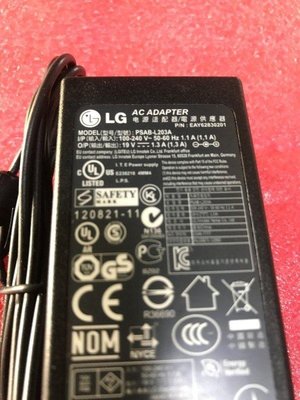 【小楷液晶】全新原裝 LG 螢幕用變壓器E2242C E1948SX 19V 1.3A 1.2A