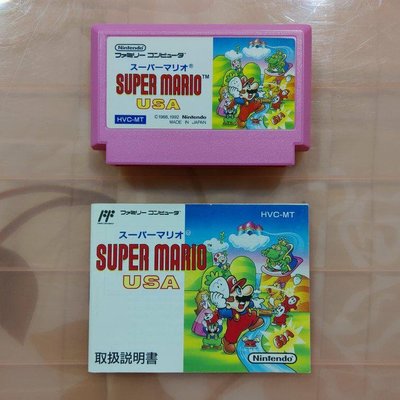 FC日版遊戲 超級瑪莉歐兄弟 夢工廠 (編號60) Super Mario USA