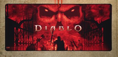 【丹】TB_Diablo 暗黑破壞神3 迪亞布羅 阿茲莫丹 萬惡之源 滑鼠墊 單一價