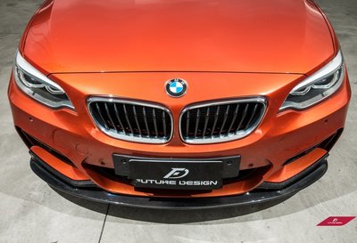 【政銓企業有限公司】BMW F22 MTECH 3D款 碳纖維 CARBON 卡夢 前下巴 m235 現貨供應免費安裝