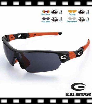 盛恩單車 ~EXUSTAR CSG09 熱賣 運動型 太陽眼鏡 抗UV防風 眼鏡原價1050元特價890元