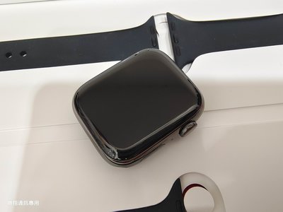 聯翔通訊 Apple保固2023/8/30 Apple Watch7 45mm LTE 不鏽鋼錶殼 原廠盒裝※換機優先