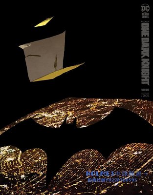 中譯圖書→美漫期刊DC黑標 哥譚一夜 Jock Batman One Dark Knight #1 變體