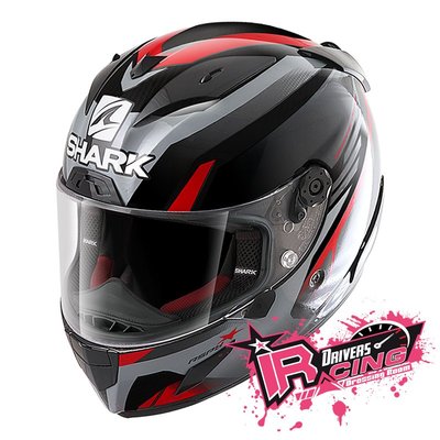 ♚賽車手的試衣間♚ Shark® Race-R Pro ASPY BLK/R 碳纖維