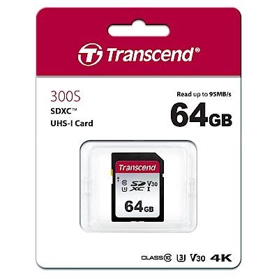 小牛蛙數位 創見 Transcend SDXC 300S 64G V30 SD SD卡 記憶卡