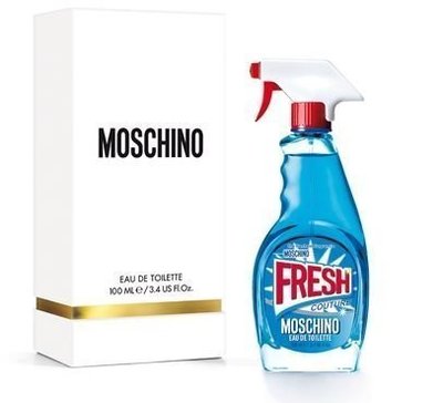 香親香愛～～Moschino 小清新 淡香水 30ml, Fresh 有100/50/5ml 清潔劑造型