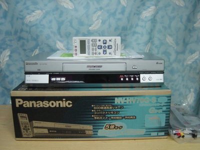 .【小劉二手家電】全新的PANASONIC  VHS日本製錄放影機,NV-HV70G-S型,故障機也可修理 !