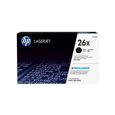【葳狄線上GO】HP 26X LaserJet 原廠黑色碳粉匣高印量(CF226X) 適用M402 / M426