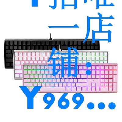 現貨櫻桃/CHERRY  MX3.0S  RGB合金辦公游戲機械鍵盤青軸綠色有線茶軸簡約