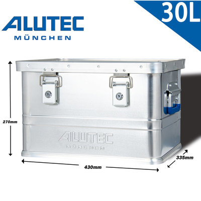 台灣總代理 德國ALUTEC - 鋁箱 戶外工具收納 露營收納 椅子 CLASSIC-30L