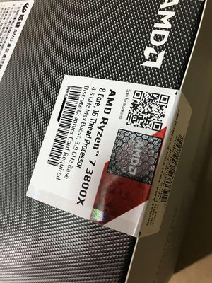 [全新] AM4 AMD R7 Ryzen 7 3800X CPU 八核 無內顯