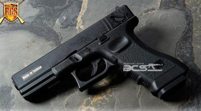 【原型軍品】 KJ G18 KP18 6mm 單連發版 半金屬 CO2槍 黑色-KJCSKP18B