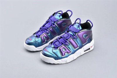 Nike Air More Uptempo QS 皮蓬大AIR 變色龍 紫 籃球鞋 女鞋922845-500