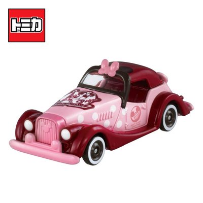 TOMICA 環遊世界系列 米妮 老爺車 玩具車 Disney Motors 多美小汽車 日本正版【179061】