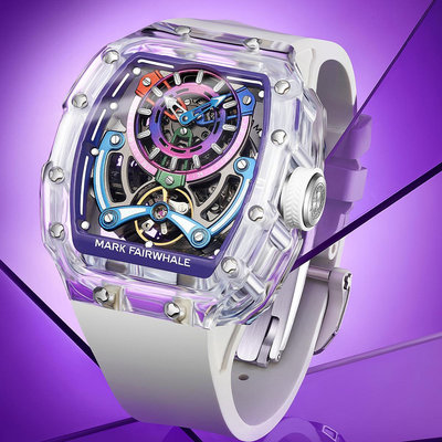 男士手錶 馬克華菲手錶男士潮流品牌個性雙面鏤空高端抖音爆款陀飛輪機械錶
